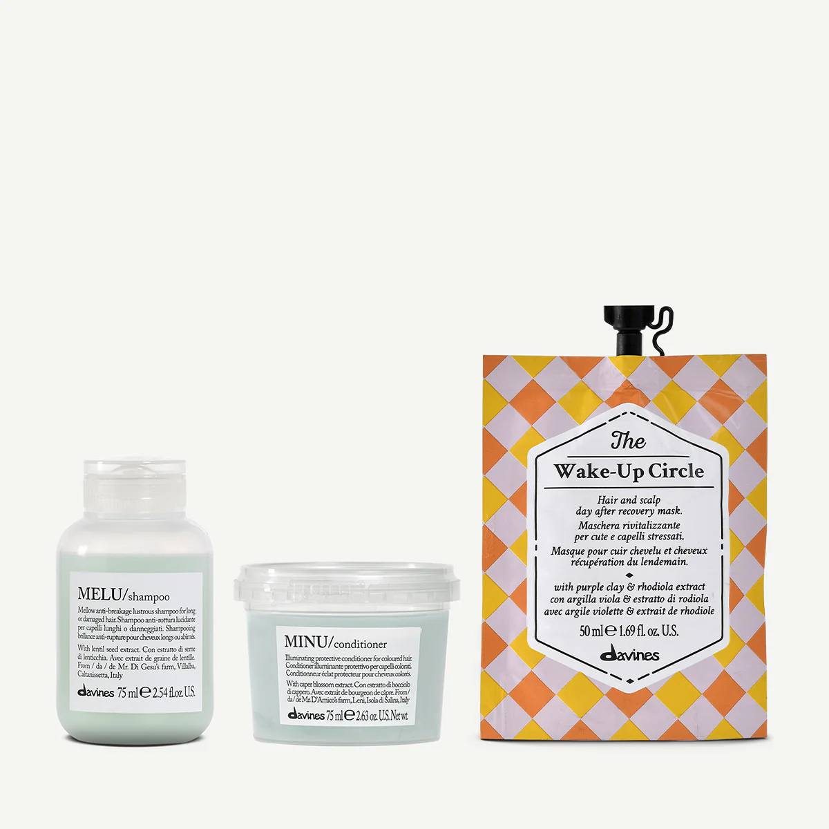 Colored Hair Travel Set