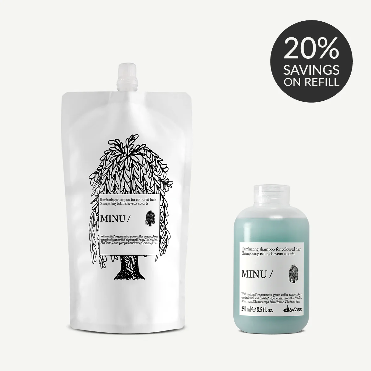 MINU Shampoo Refill Duo
