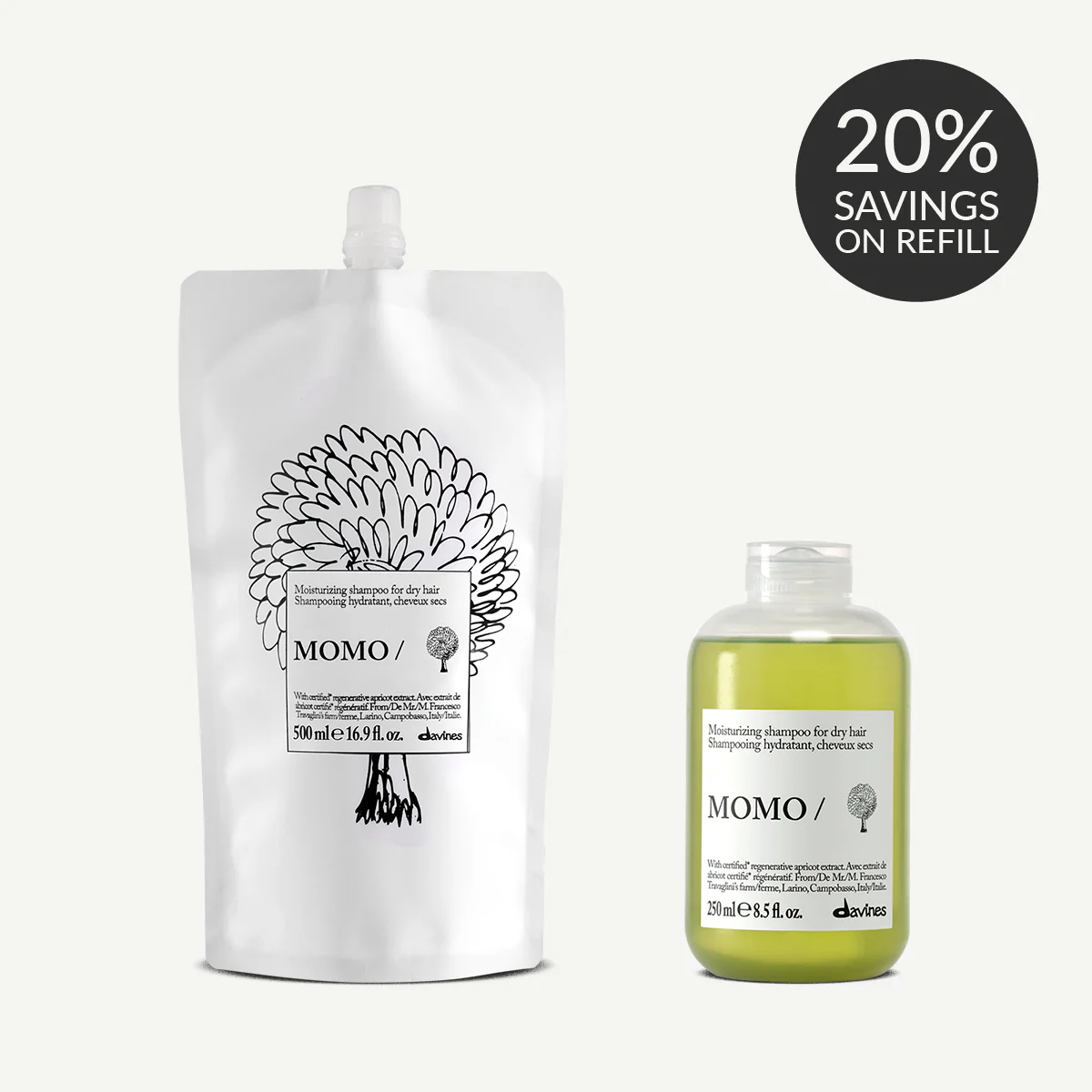 MOMO Shampoo Refill Duo
