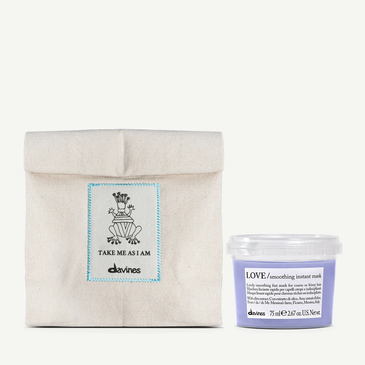 Travel Pochette + Mini Love Smoothing Mask